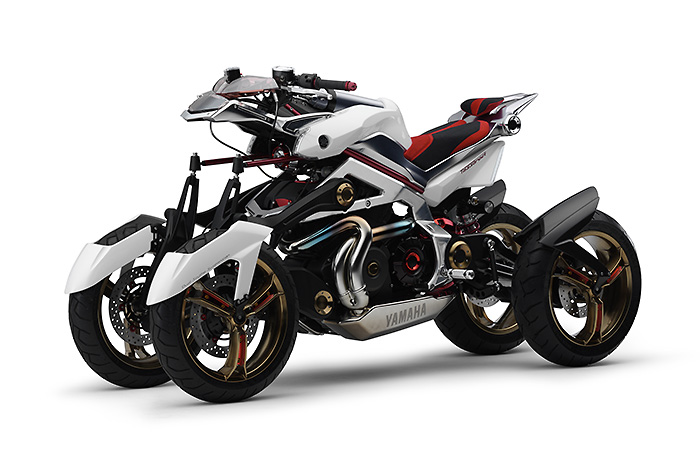 موتور سیکلت مفهومی Yamaha Tesseract